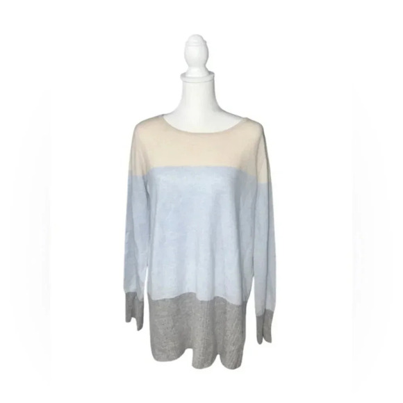 Max Mara Studio 20% Cashmere 80% Wool Fine Knitted Tunic Sweater Size XL - Picture 4 of 6